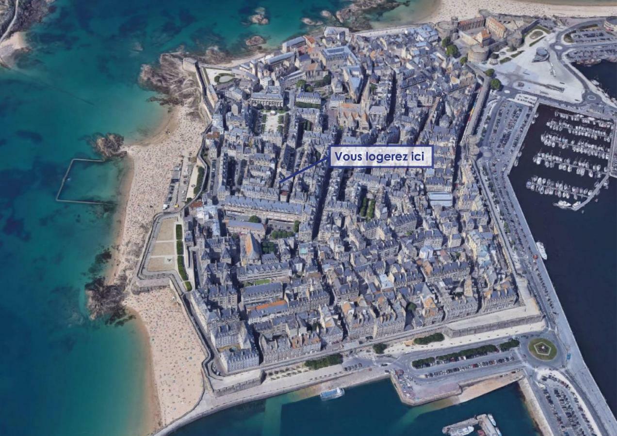 Saint Malo Intra-Muros公寓 外观 照片